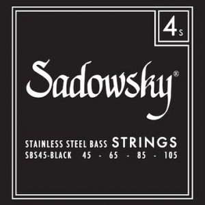Sadowsky Black Label SBS45 black – Made in USA
